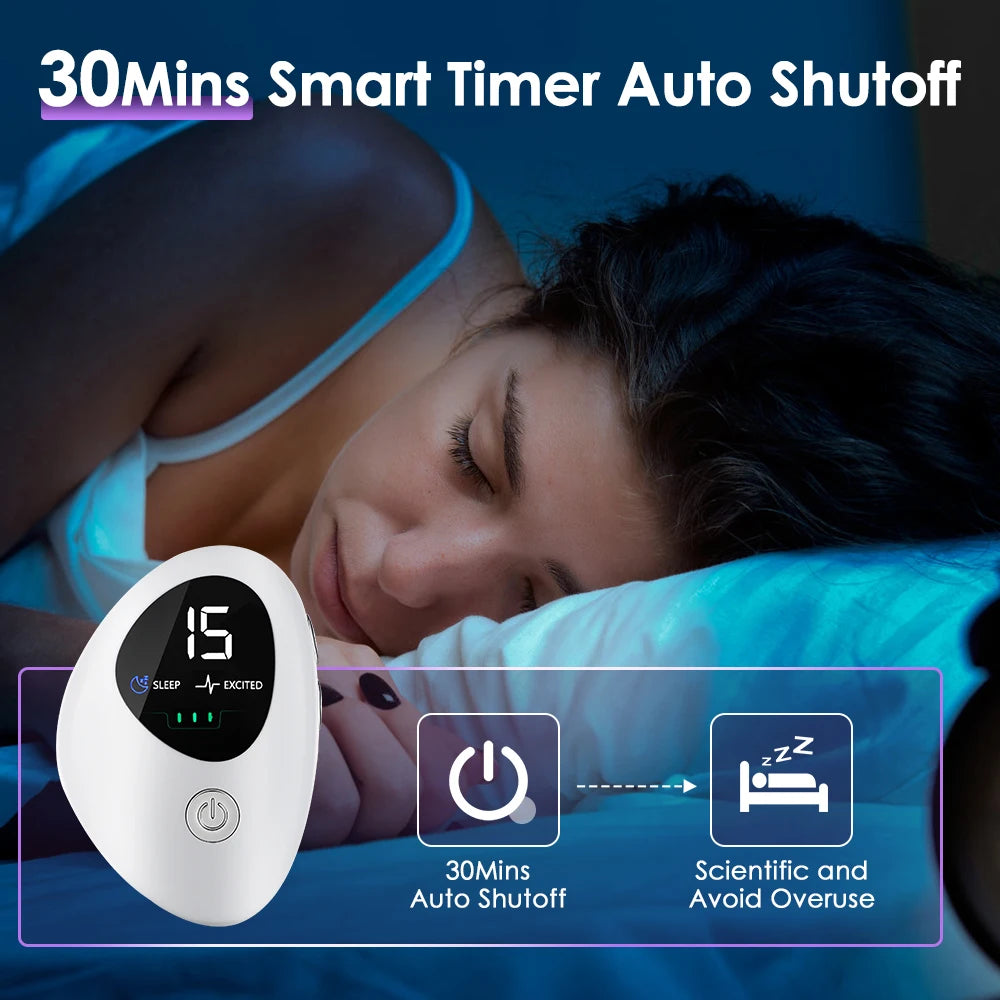 Microcurrent Handheld Sleep Aid Device for Insomnia and Anxiety Relief - 11