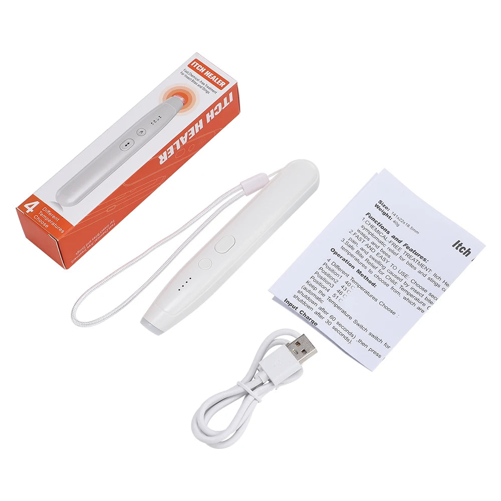 Electronic Insect Bite Relief Pen for Instant Itch and Inflammation Stop