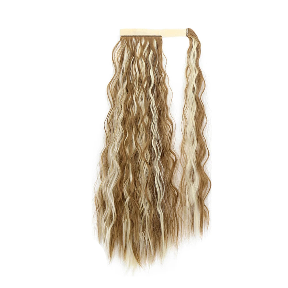 Curly Drawstring Ponytail Hair Extension for Instant Volume and Length - 10