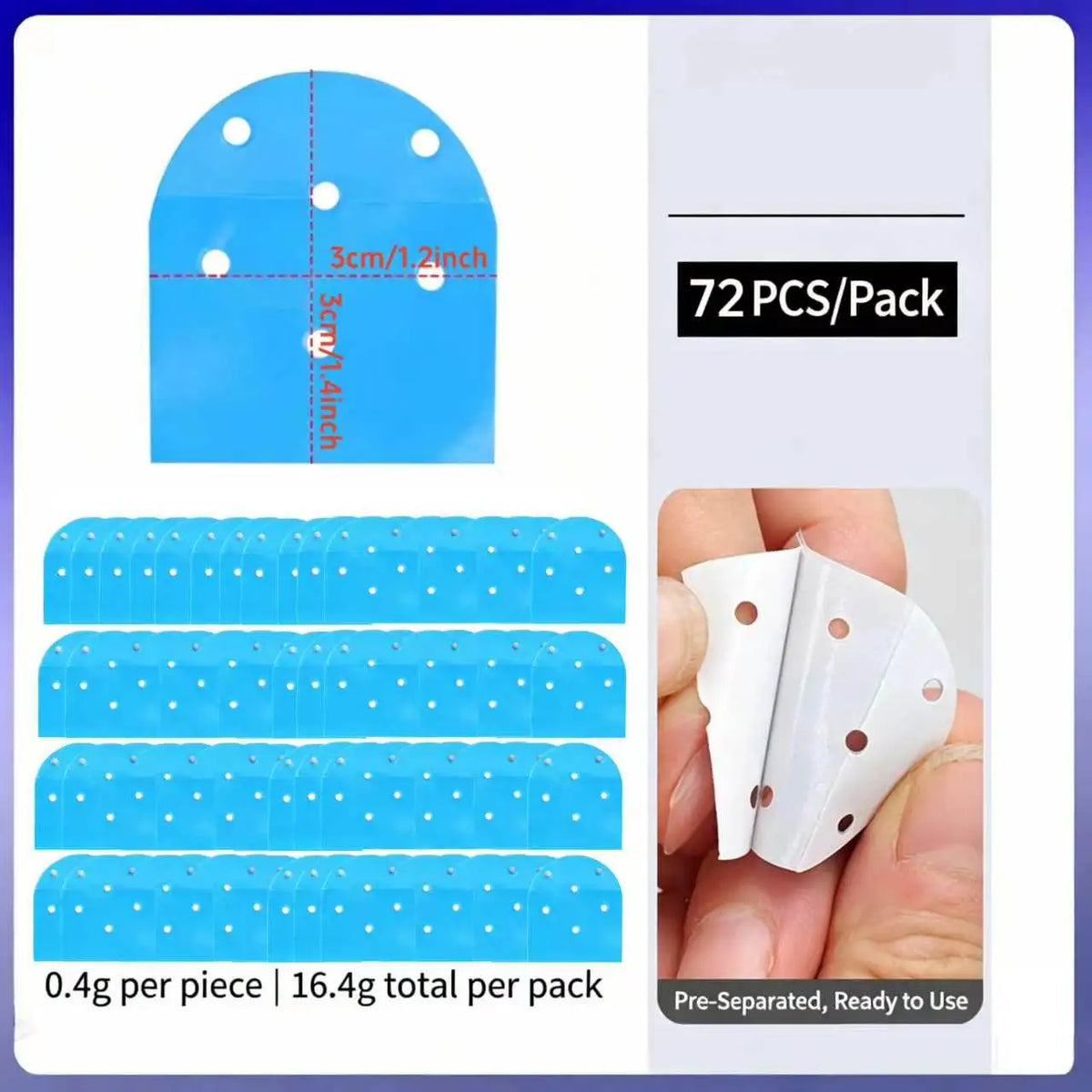 Waterproof Double-Sided Wig and Hair Extension Adhesive Tape