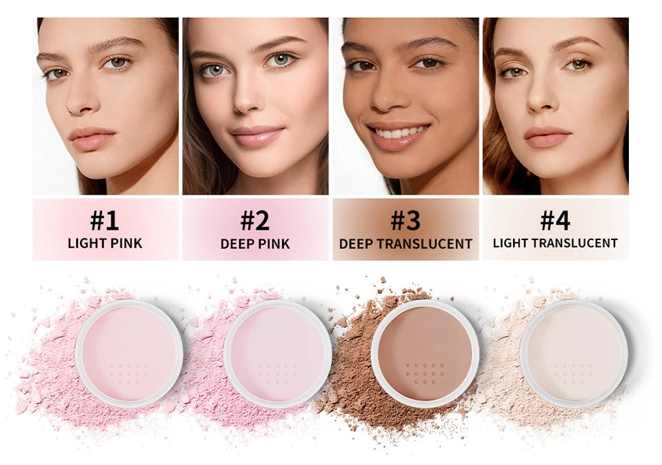 Oil-Control Matte Setting Powder for Long-Lasting Flawless Makeup - 8