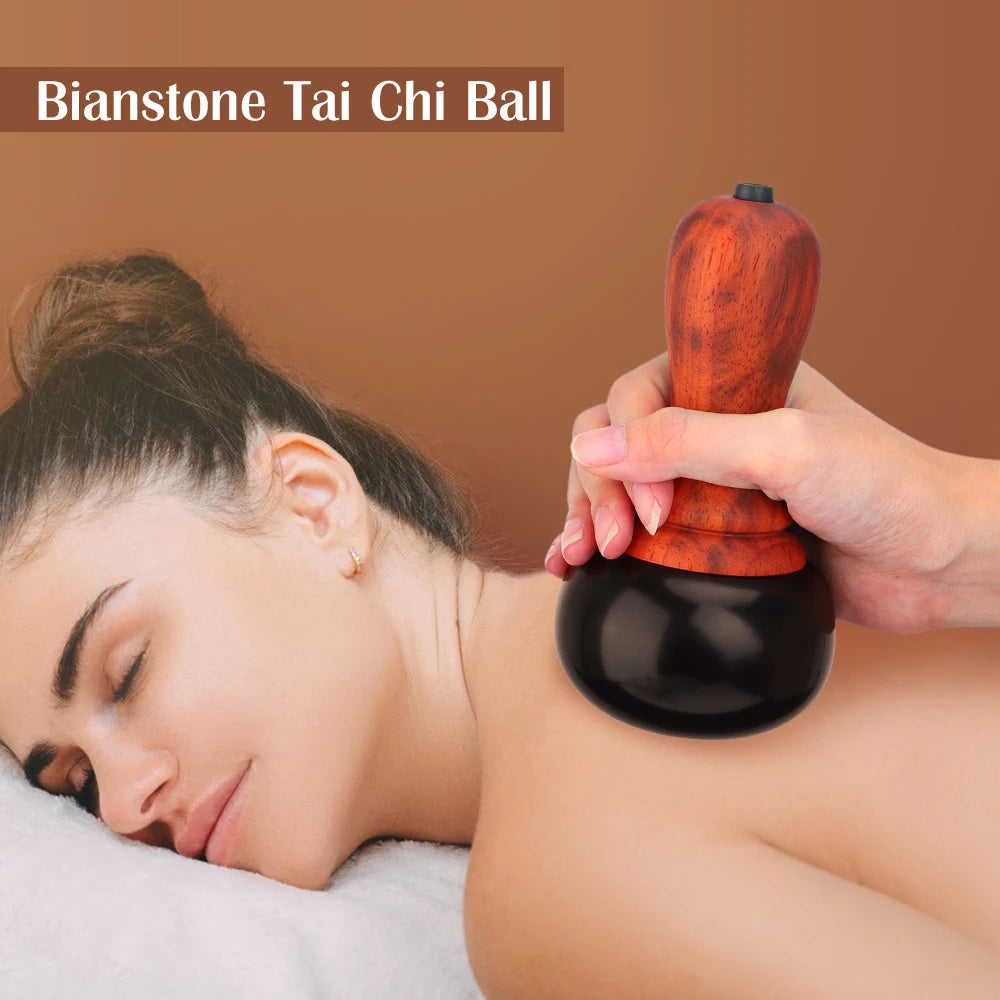 Electric Hot Stone Bianstone Massager for Full Body Muscle Relief - 2