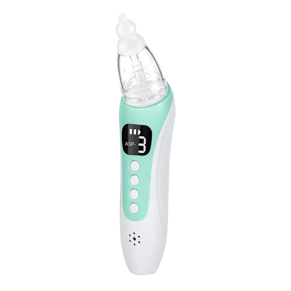 Electric Baby Nasal Aspirator with Soothing Lullabies for Congestion