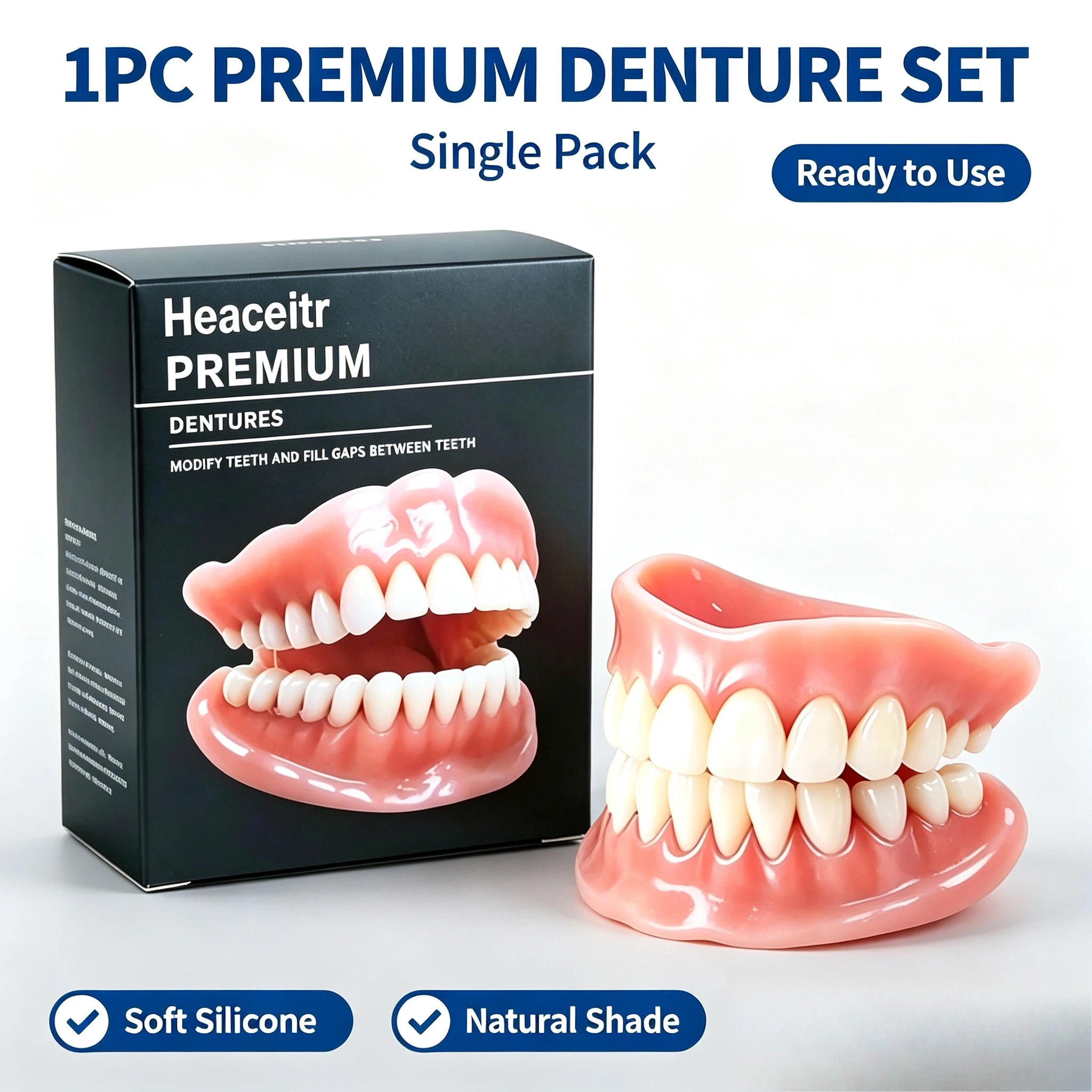 Custom Fit Silicone Dentures for Comfortable and Natural Looking Smile - 7