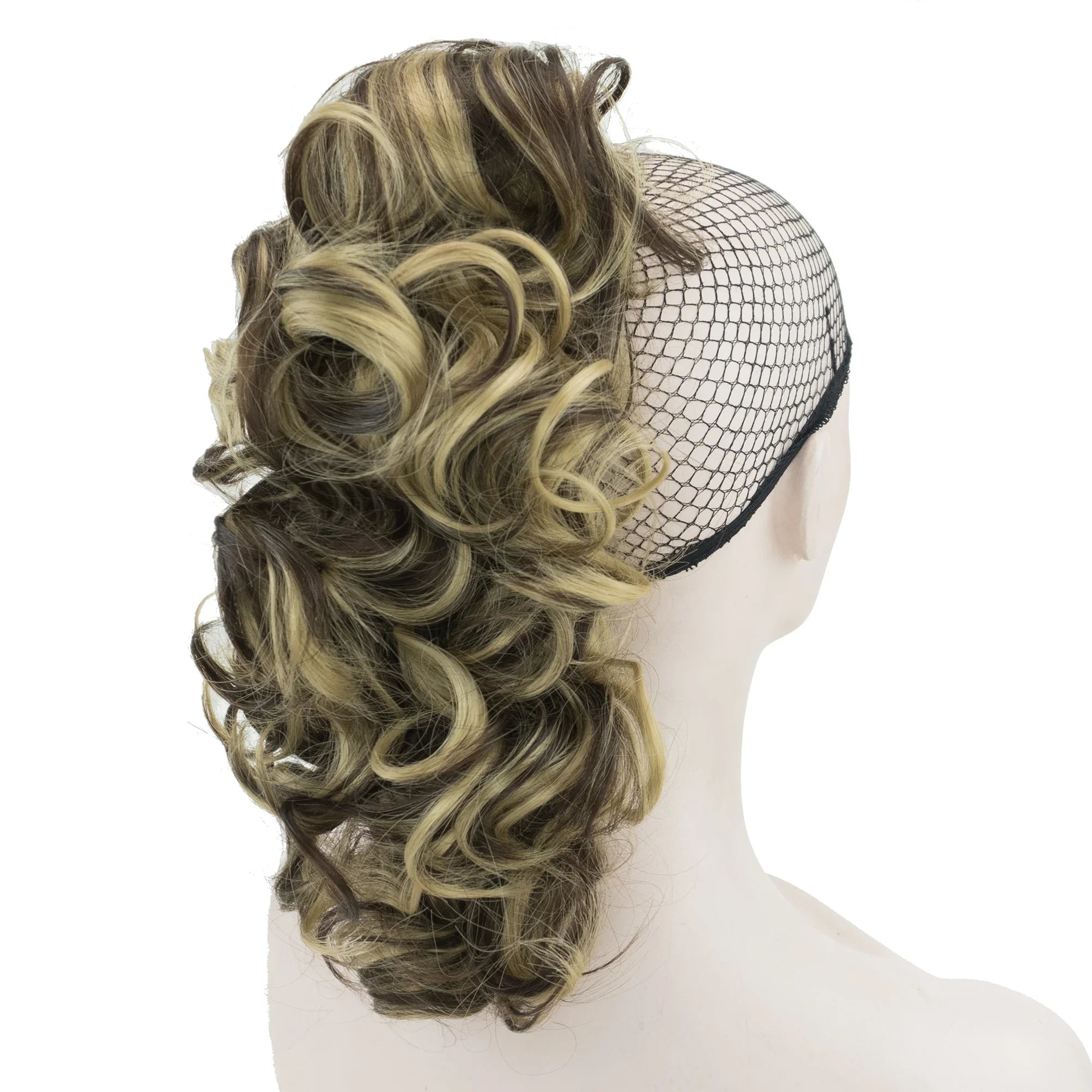 Short Curly Claw Clip Ponytail Hair Extension - 13