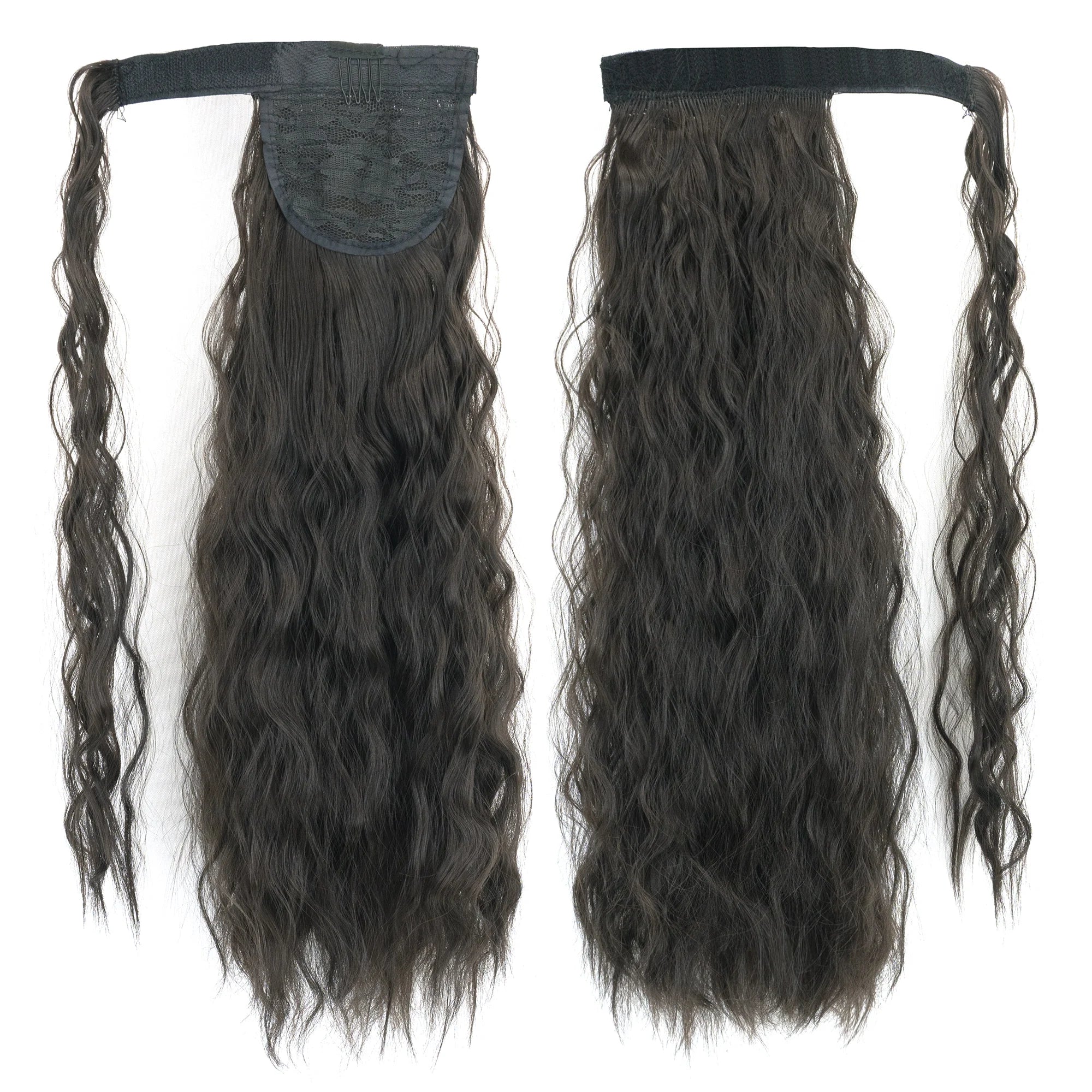 Long Kinky Curly Wrap Around Ponytail Extension for Instant Volume - 15