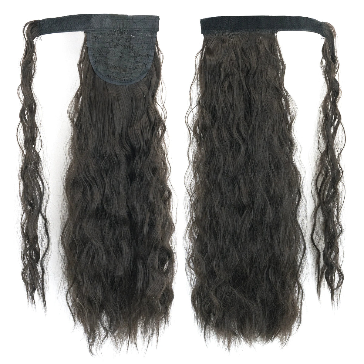 Long Kinky Curly Wrap Around Ponytail Extension for Instant Volume