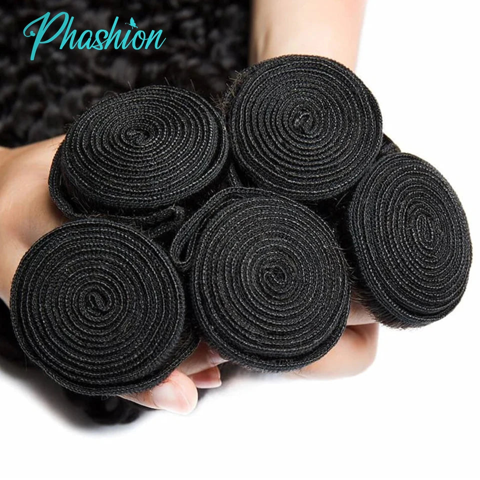 Deep Wave Brazilian Human Hair Bundles - 4