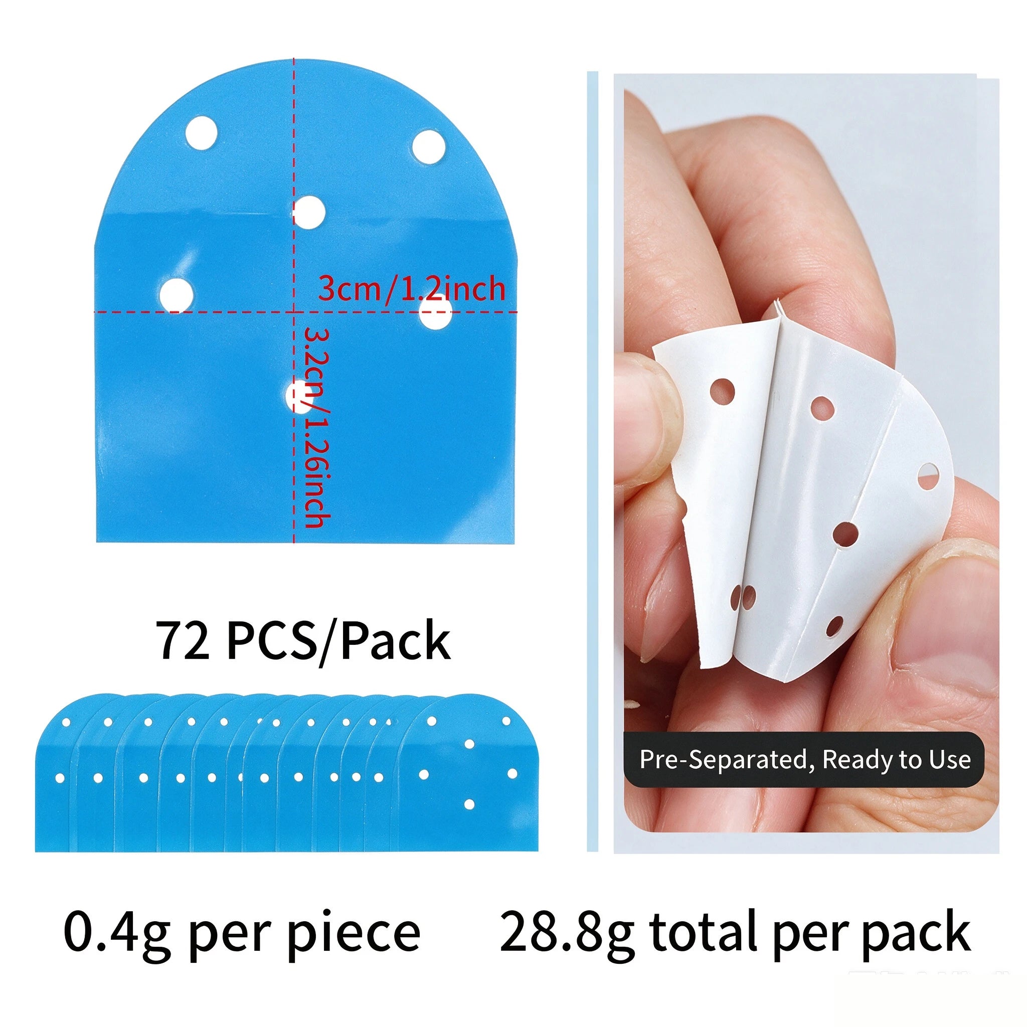 Waterproof Double-Sided Wig Adhesive Tape Strips - 13