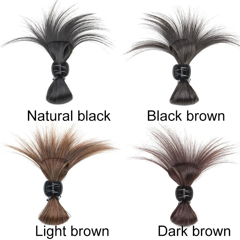 Elegant Synthetic Ponytail Hair Claw Clip for Quick Styling