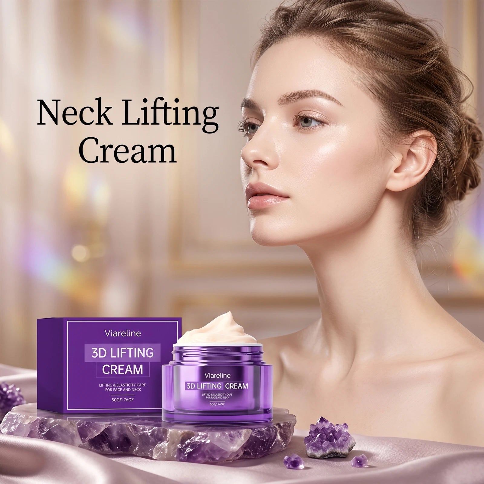 3D Lifting Firming Cream for Face and Neck Tightening and Anti-Aging - 1