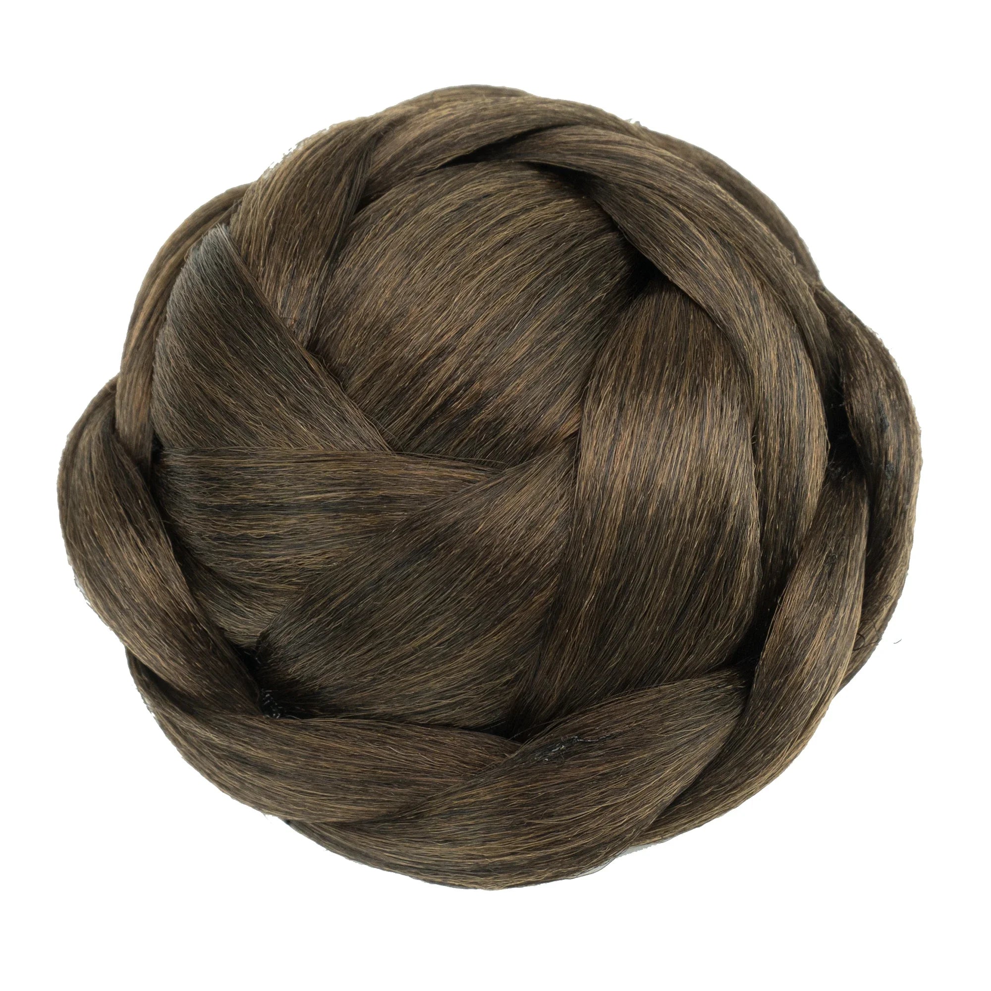 Synthetic Braided Chignon Bun Hair Extension Clip-In - 10