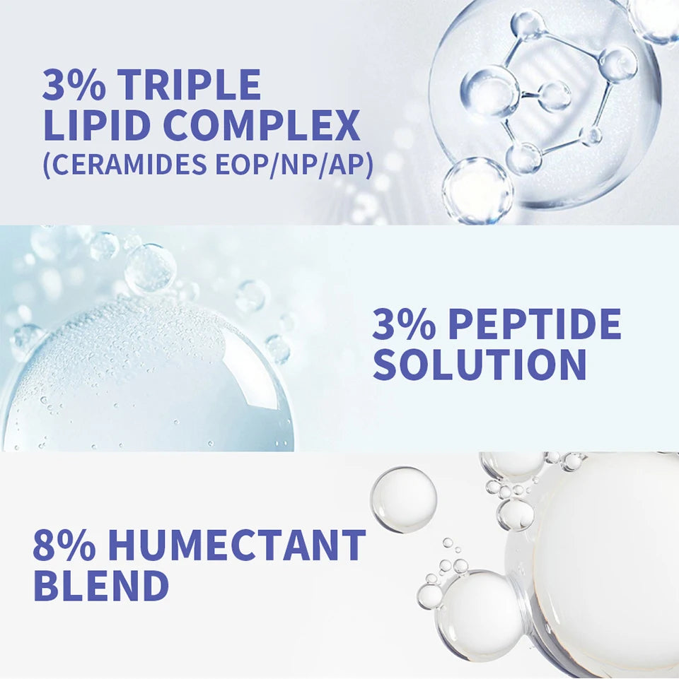 Triple Lipid Peptide Moisturizing Face Cream for Dry and Sensitive Skin - 15
