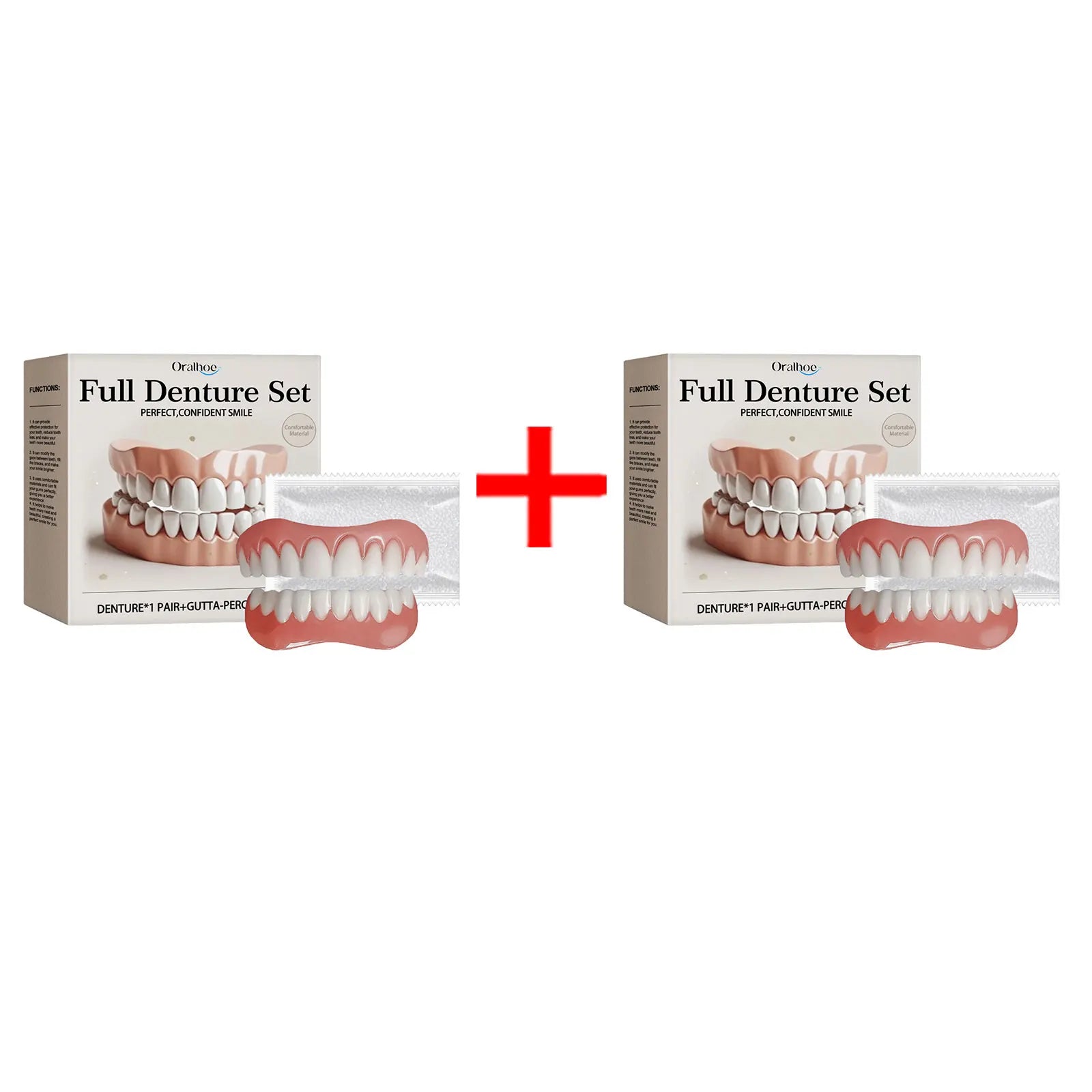 Temporary Silicone Denture Set for Instant Teeth Repair and Smile Makeover - 19