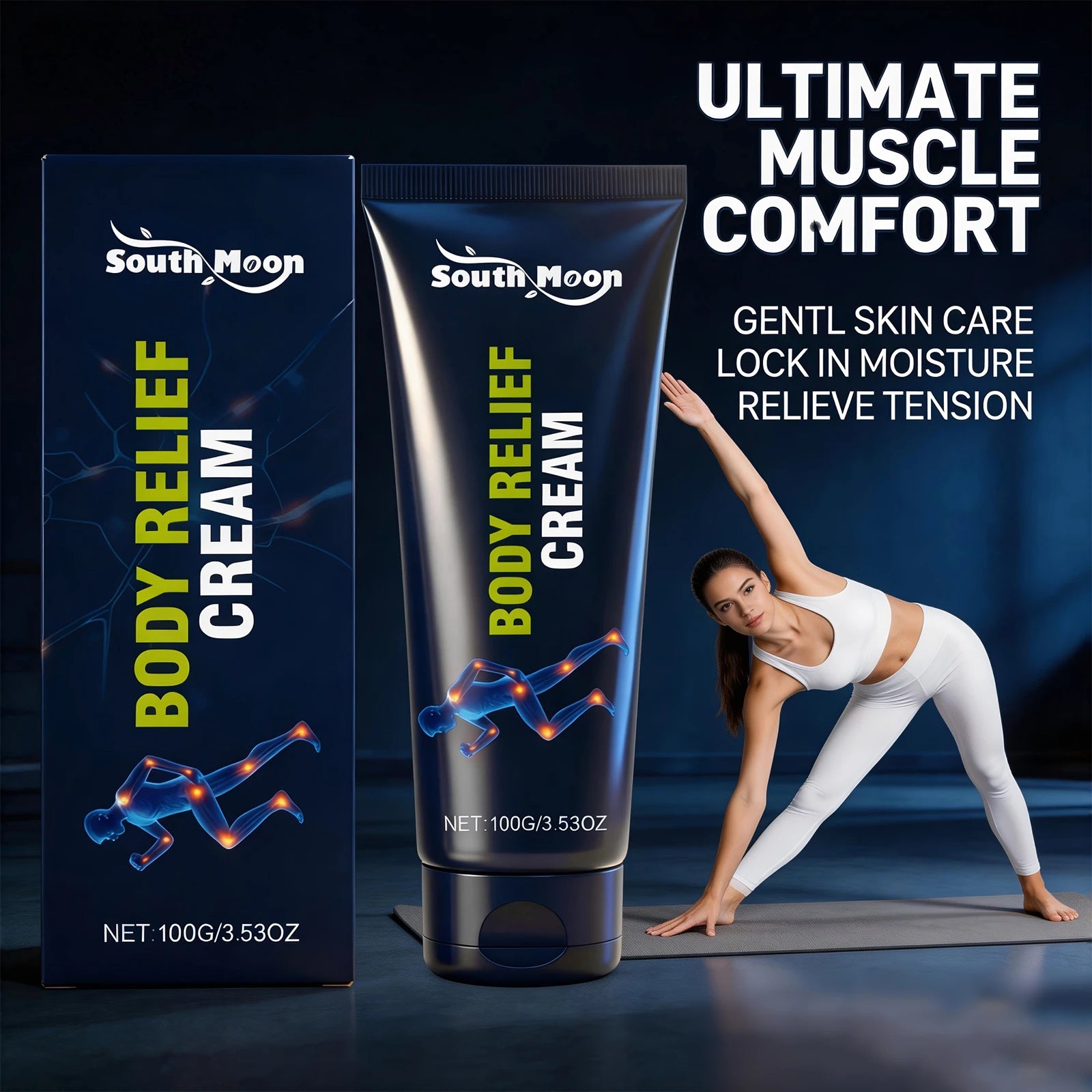 Soothing Joint and Muscle Relief Massage Cream for Body Discomfort - 8