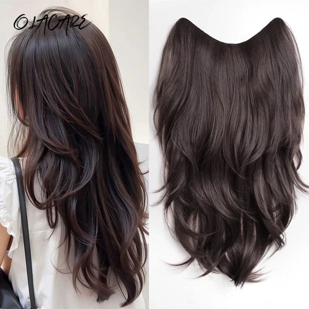 20-Inch Wavy Clip-In Hair Extensions for Instant Volume - 7