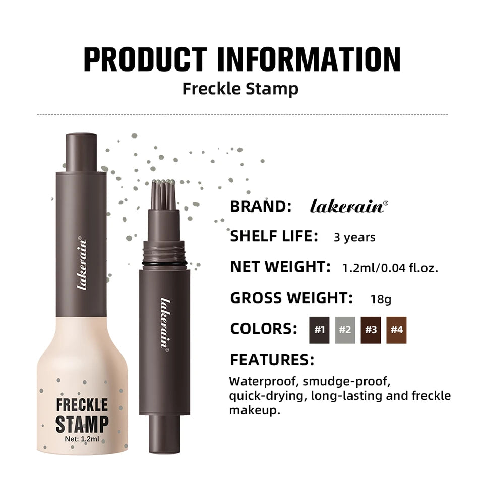 Waterproof Freckle Stamp Pen for Natural Looking Faux Freckle Makeup - 15