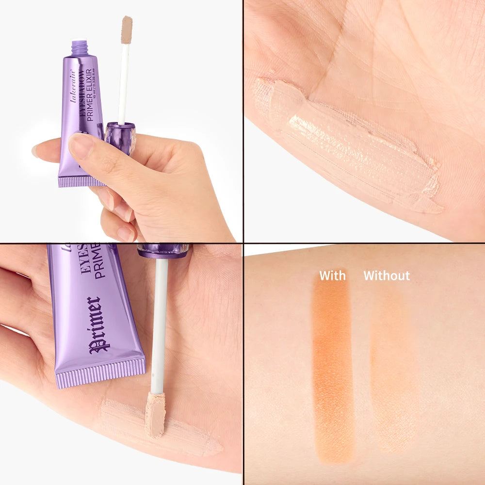 Smoothing Eyeshadow Primer for Long-Lasting Crease-Proof Makeup Wear - 6