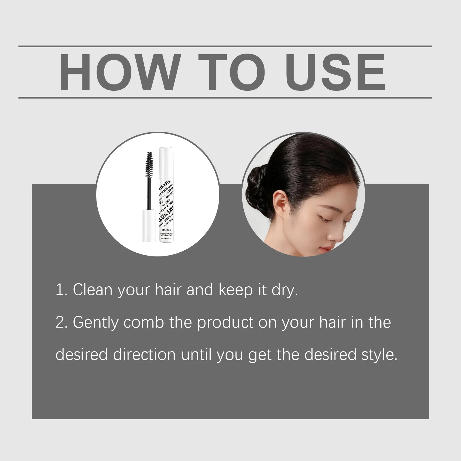 Anti-Frizz Hair Finishing Stick for Sleek Flyaway and Edge Control - 14