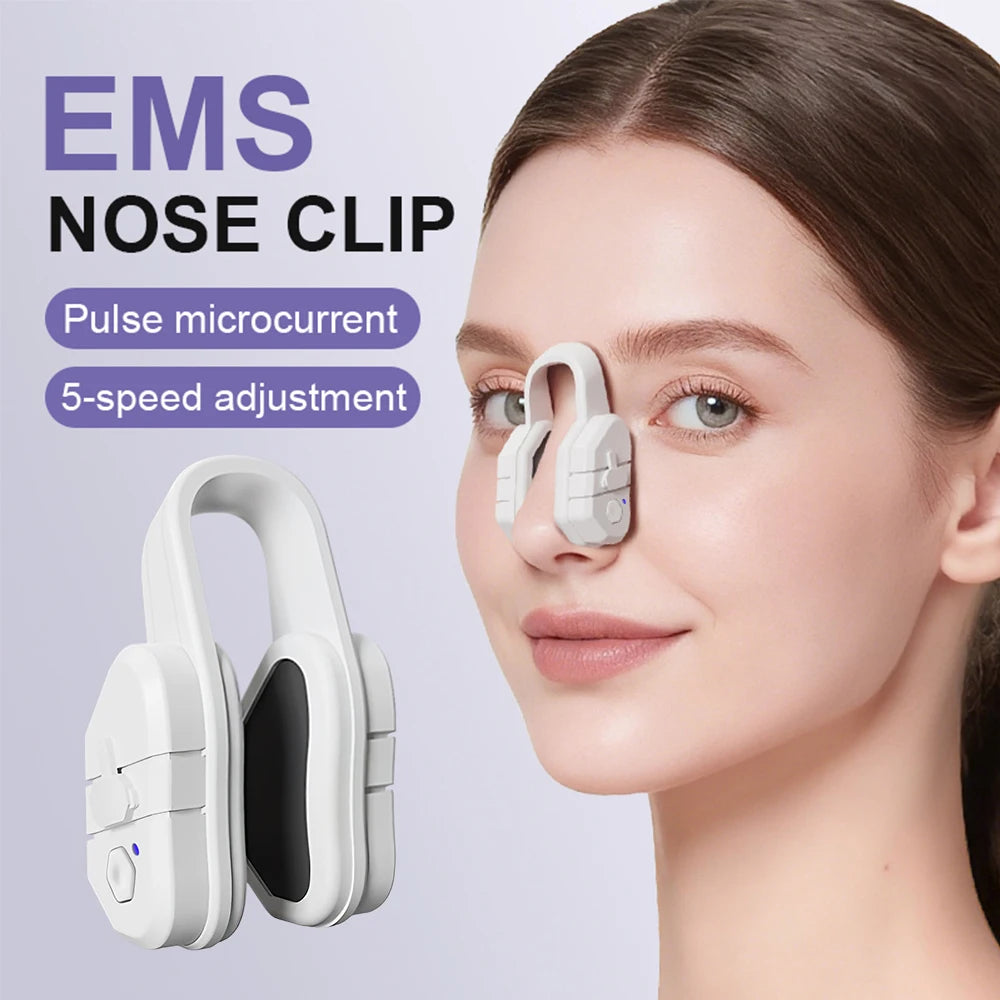 EMS Nose Lifting and Sculpting Beauty Massager Clip - 7