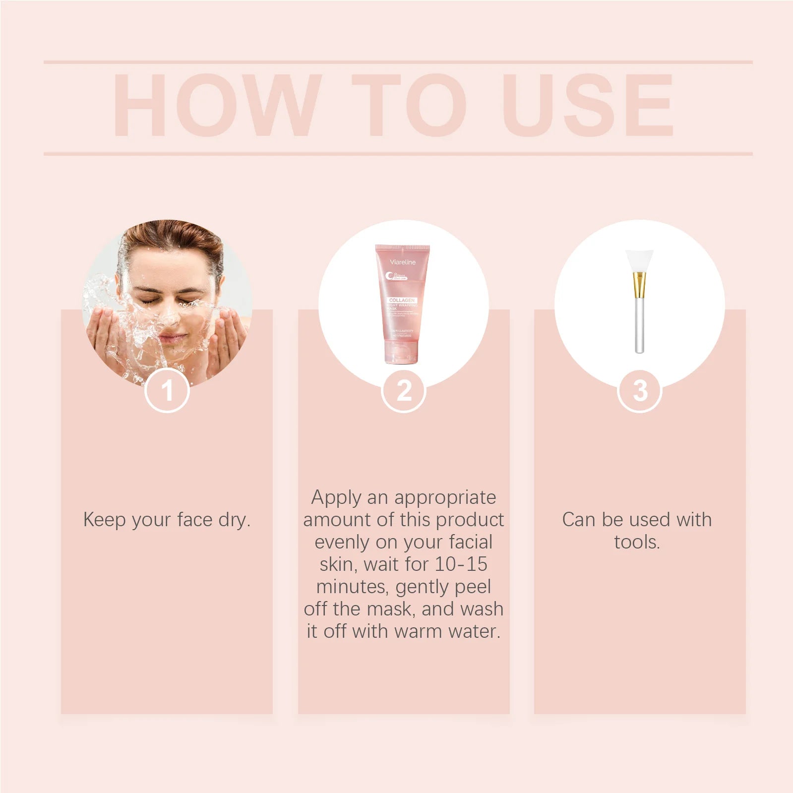 Collagen Overnight Firming Peel-Off Mask for Radiant and Plump Skin - 12
