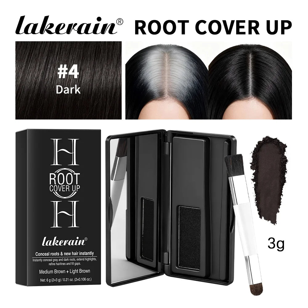 Waterproof Hairline Shadow and Root Cover Up Powder Palette - 22