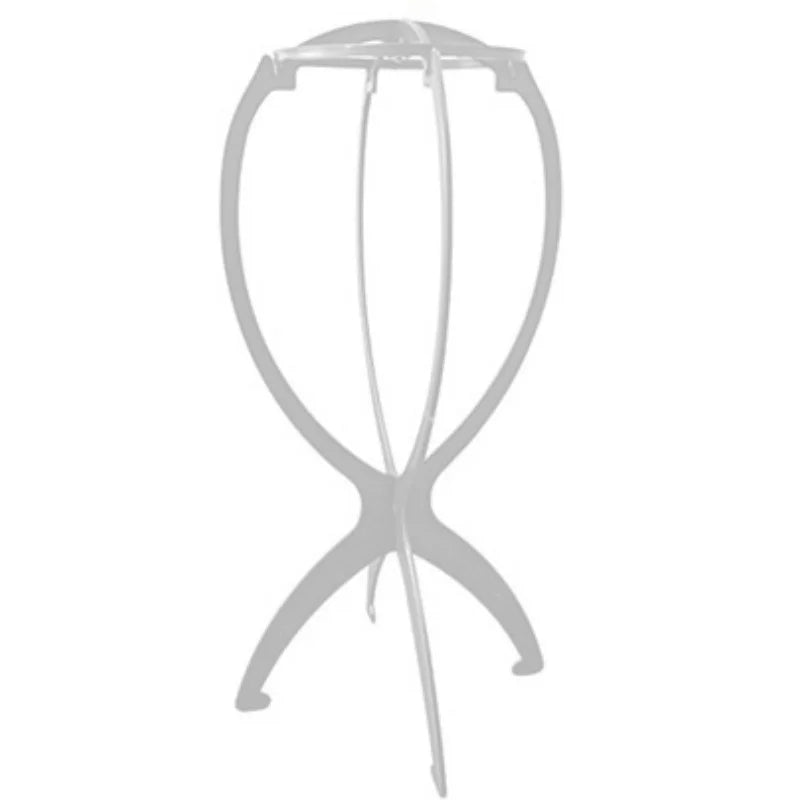 Portable Adjustable Folding Wig Stand for Styling and Display - 14