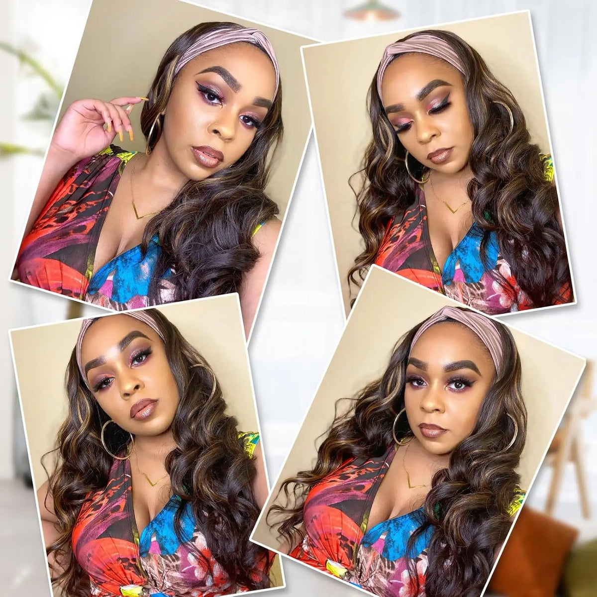 Long Wavy Headband Wig for Effortless Daily Styling