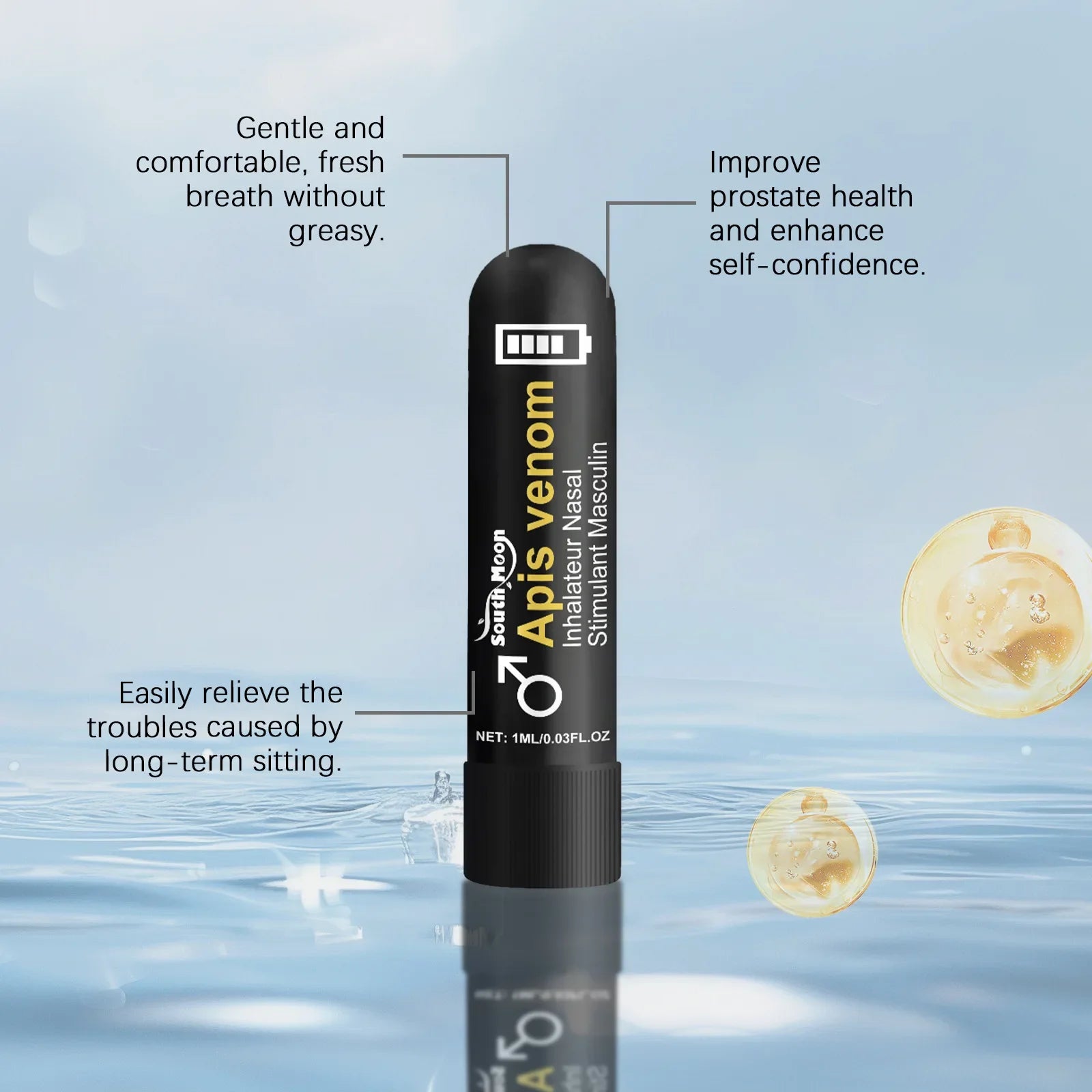 Energy and Charisma Nasal Inhaler for Men Daily Vitality Support - 18