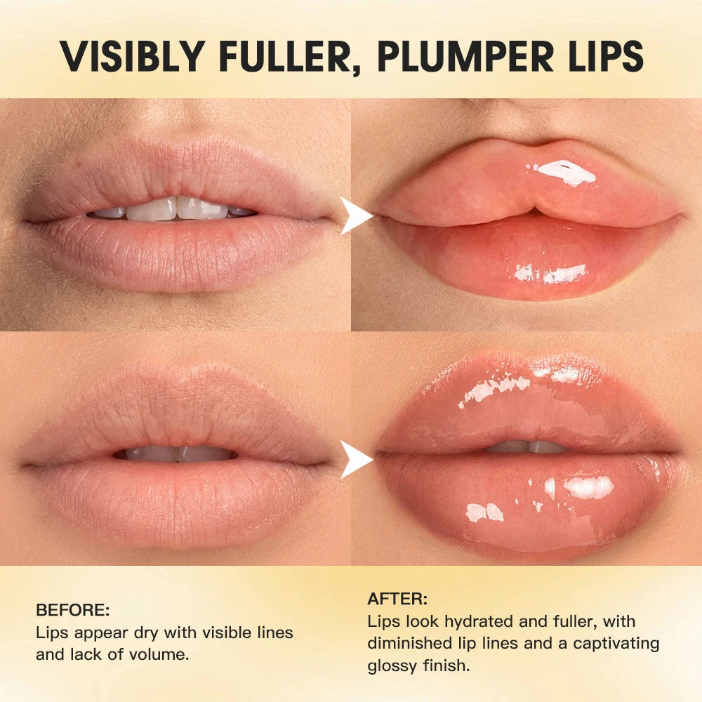 Spicy Tingle Lip Plumper Serum for Fuller and Glossy Lips