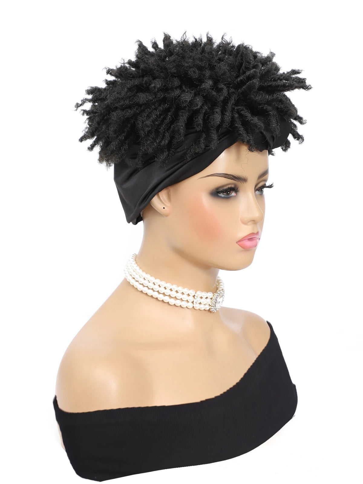 Short Curly Braid Headband Wig for Easy Daily Styling