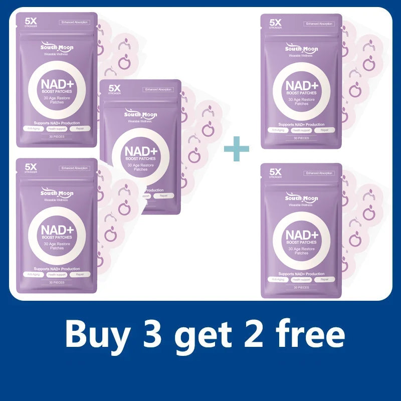 NAD+ Boost Age Restore Patches for Daily Health and Wellness Support