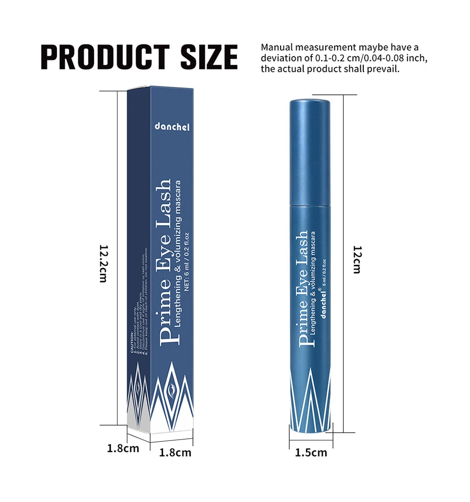 Water-Resistant Lengthening and Volumizing Mascara for Full Natural Lashes