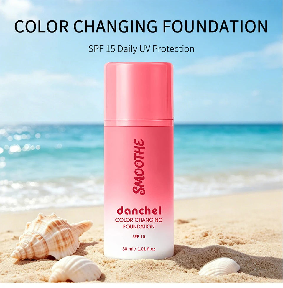 Color-Changing Liquid Foundation for Flawless Skin Tone Matching