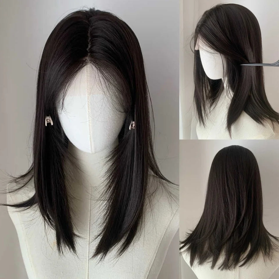 Layered Ombre Wavy Wig for Cosplay and Daily Wear