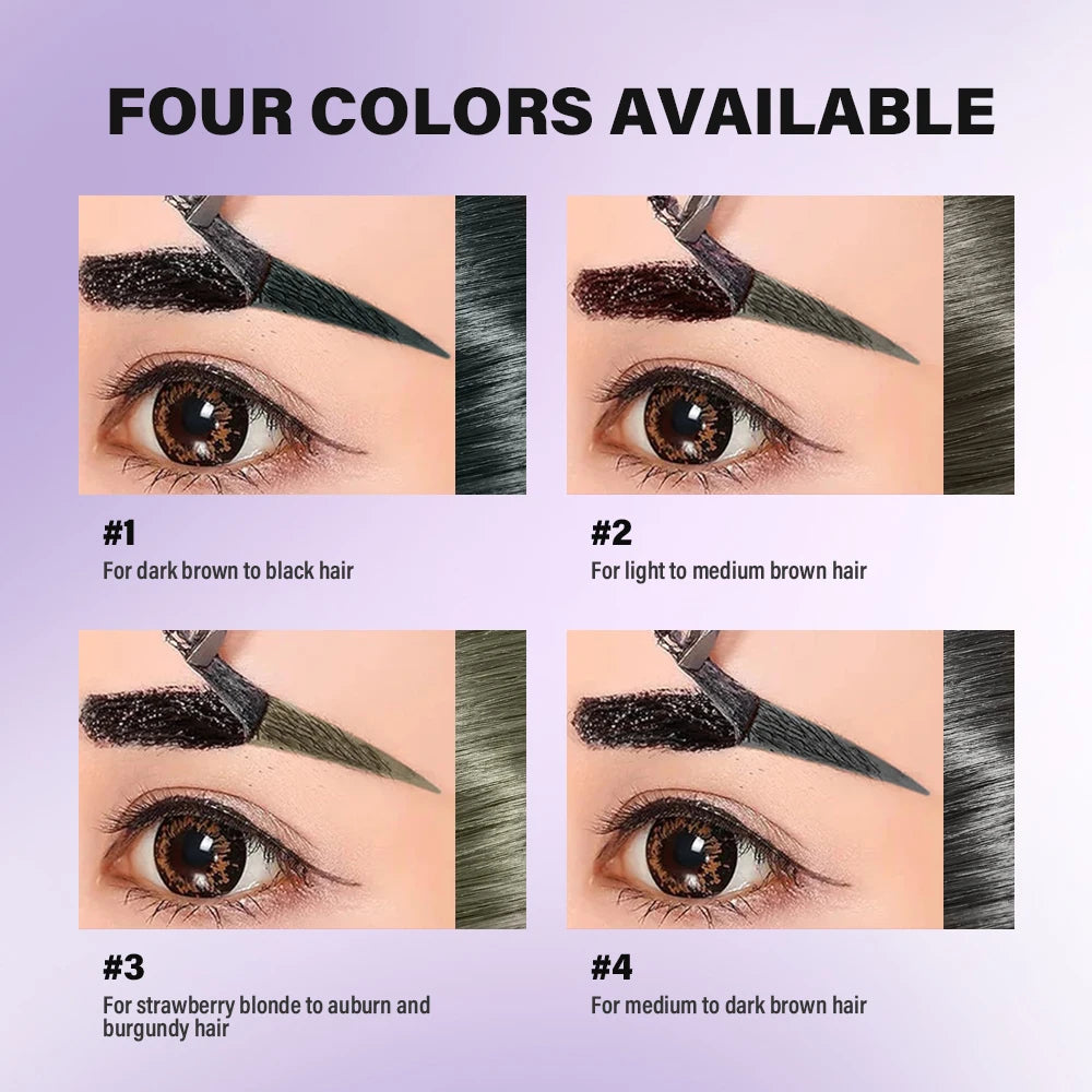 Waterproof Peel-Off Eyebrow Tint Gel for Long-Lasting Natural Brows