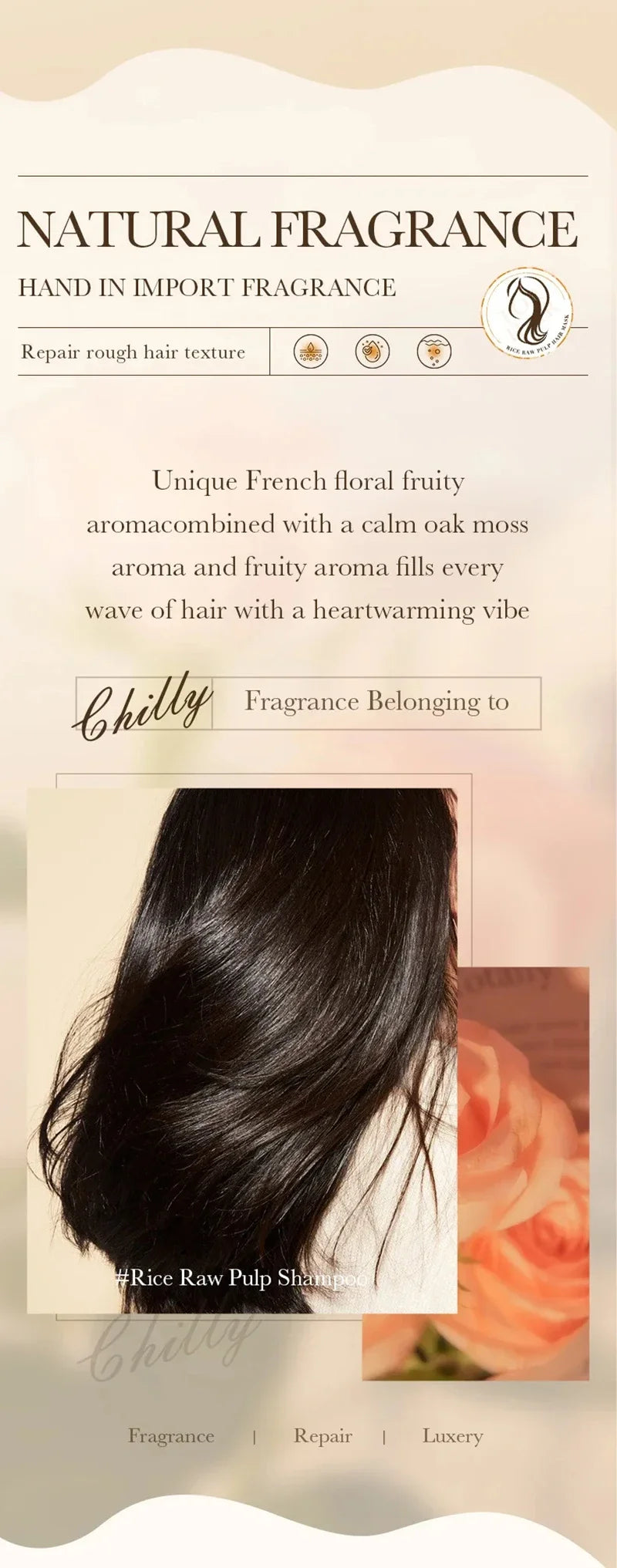 Magical Hair Repair Mask for Dry Frizzy Hair and Split Ends
