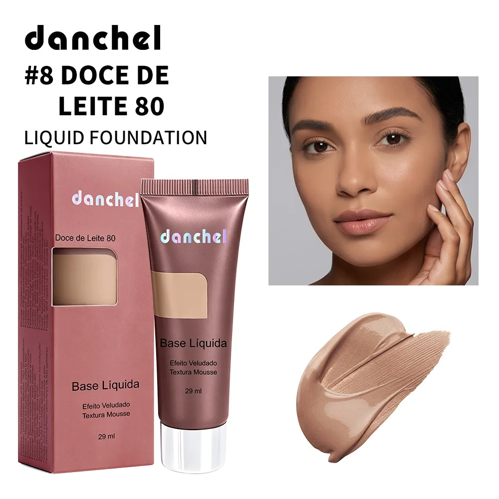 Velvet Matte Liquid Foundation for Flawless Long Lasting Daily Coverage