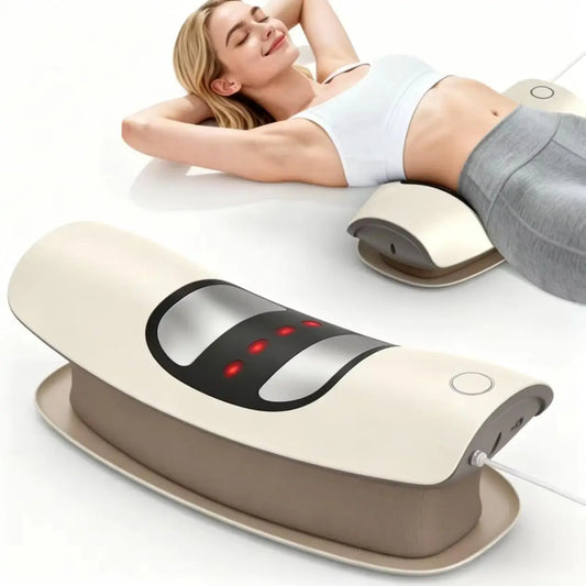 Smart Lumbar Traction Device for Back Pain Relief and Spine Relaxation