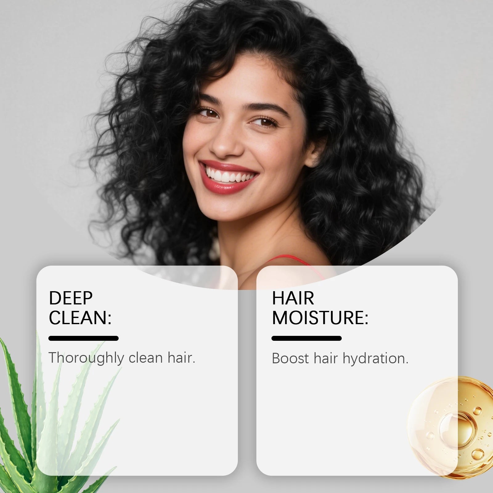 4-in-1 Instant Black Hair Dye Shampoo for Gray Coverage - 8