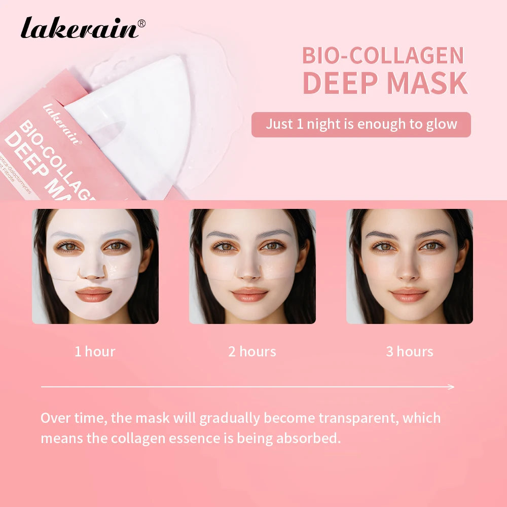 Bio-Collagen Deep Hydrating Overnight Face Mask for Radiant Skin