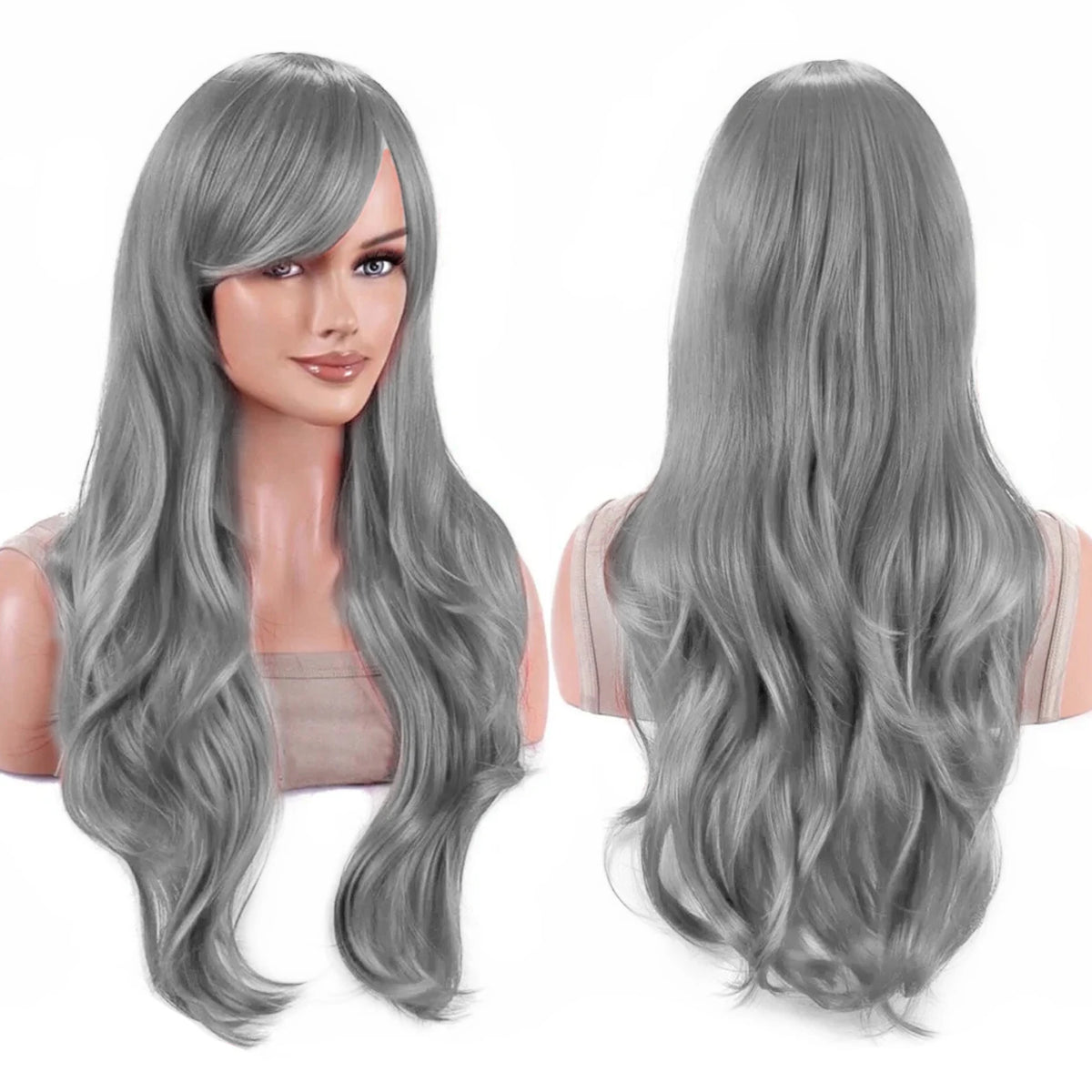 Long Wavy Teal Green Cosplay Wig for Anime Costumes