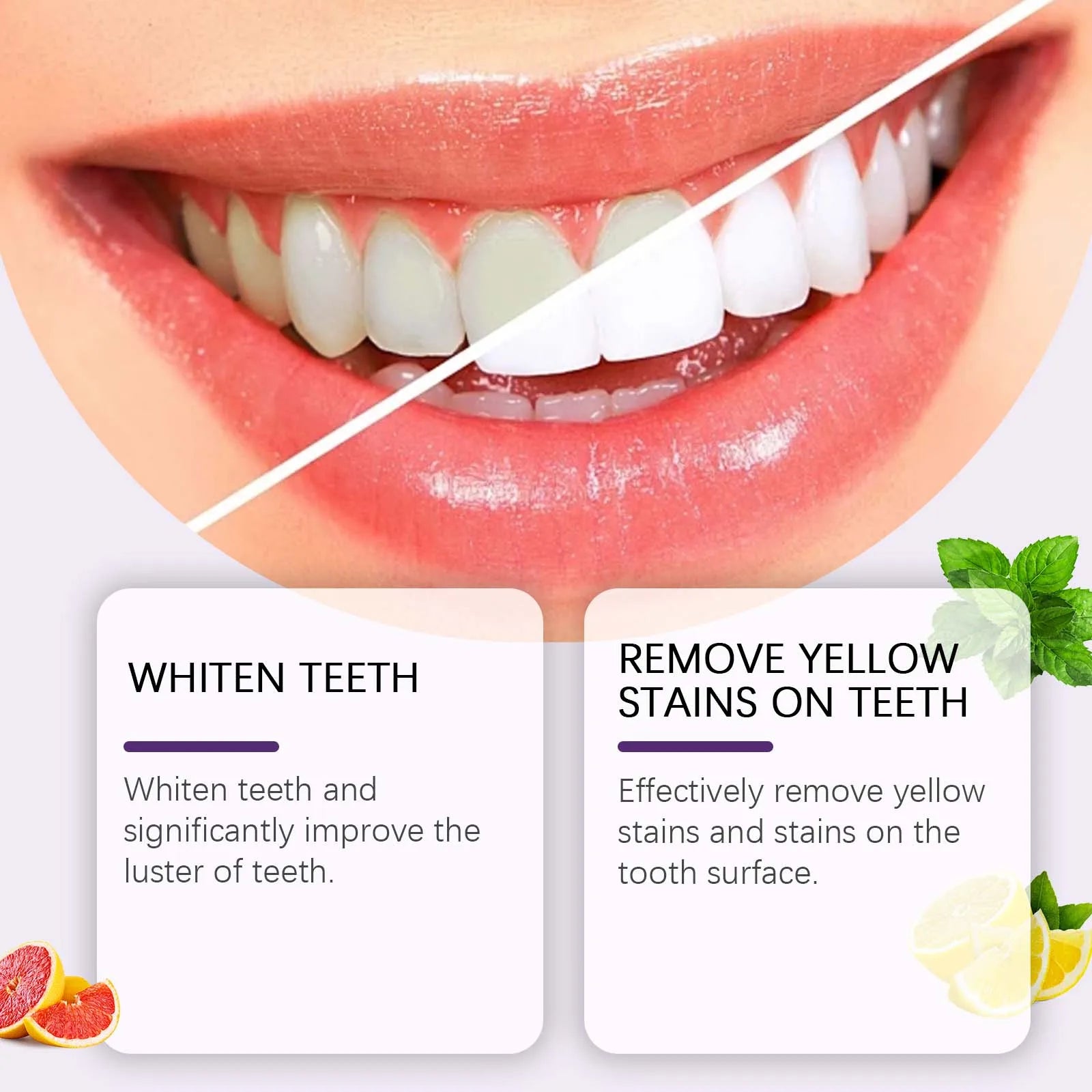 Intense Whitening Toothpaste for Stain Removal and Sensitive Teeth - 8