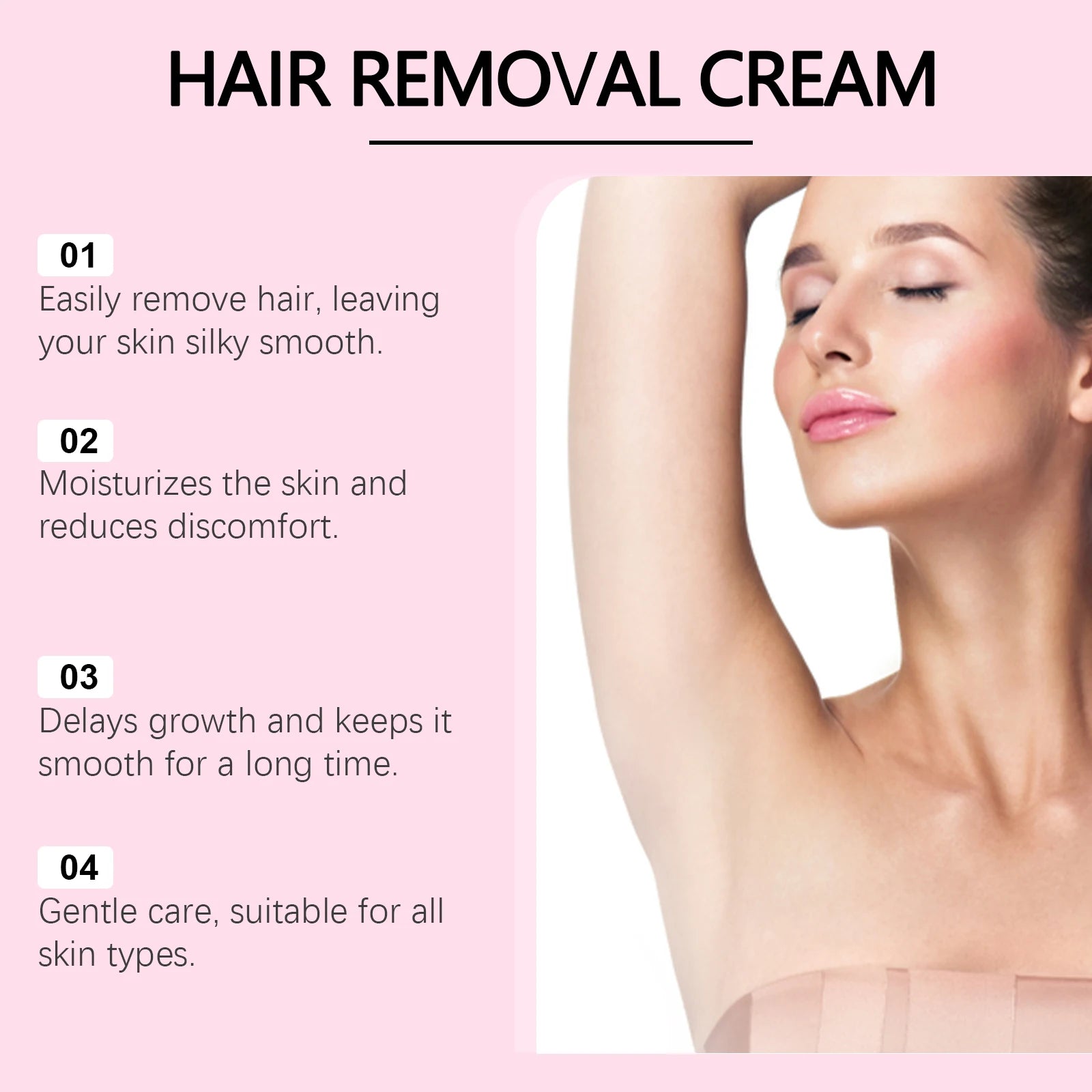 Gentle Hair Removal Cream and Soothing Oil for Sensitive Skin - 11