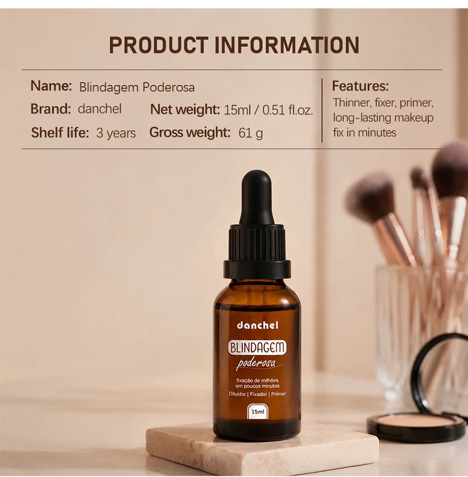3-in-1 Makeup Primer, Setting Fixer, and Dry Cosmetic Reviver Serum - 16