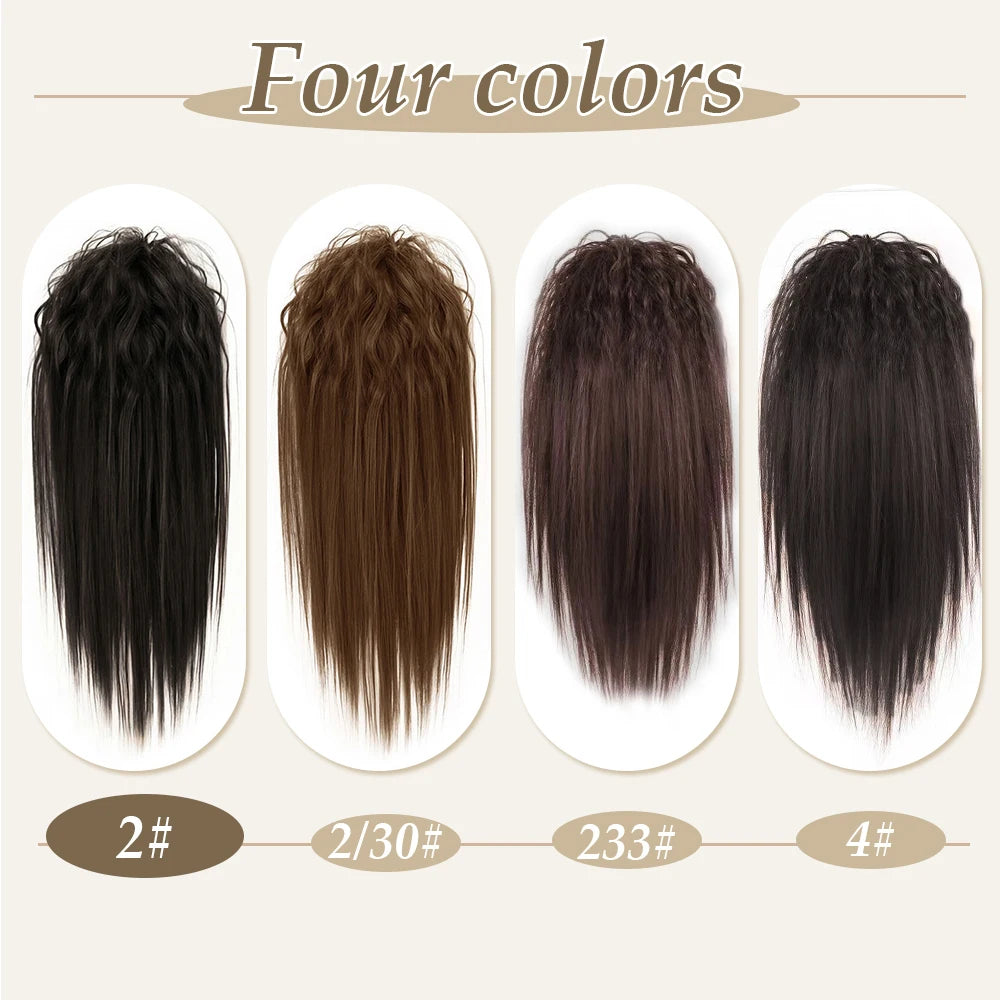 16-Inch Claw Clip Straight Ponytail Hair Extension