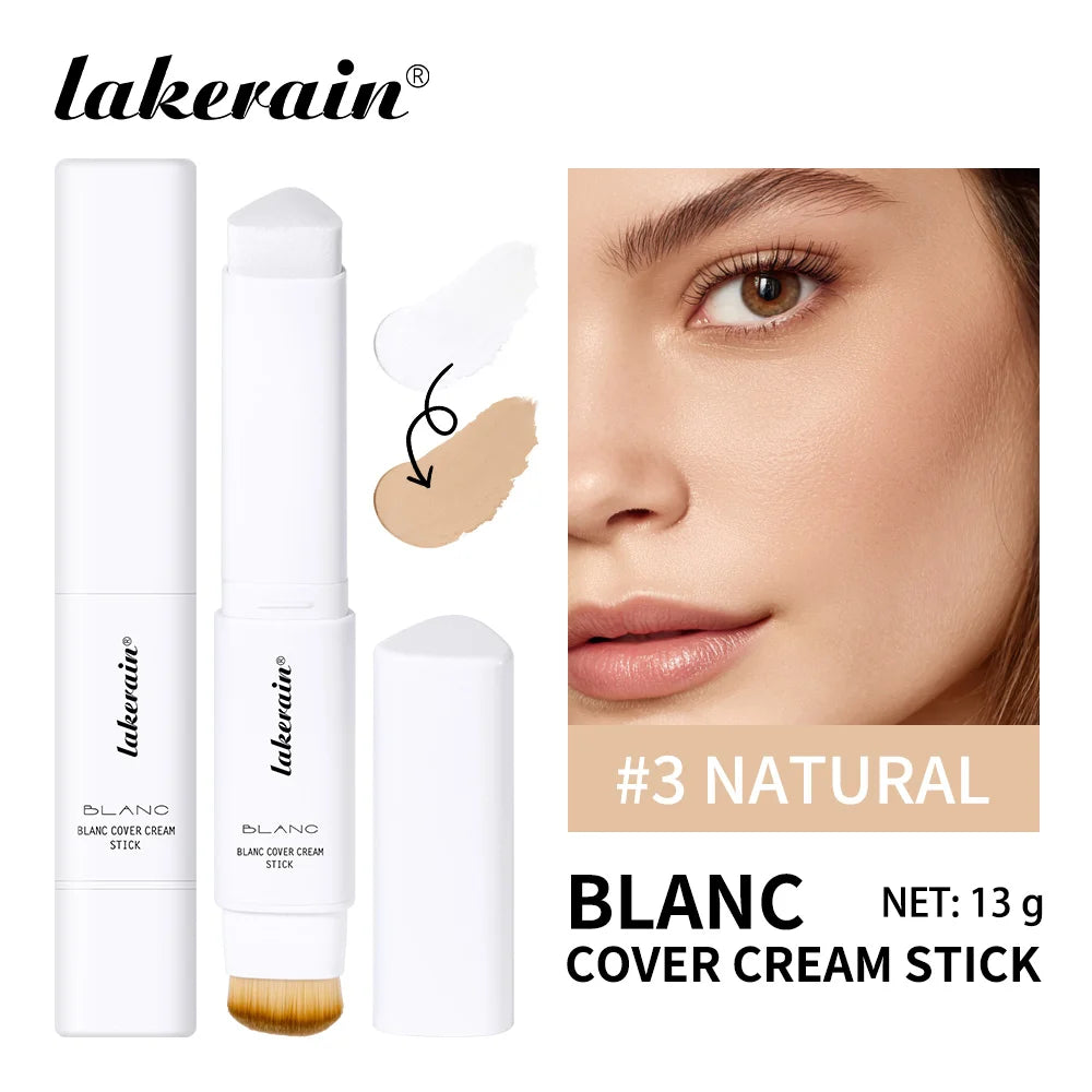 Color-Adapting Foundation Stick with Built-in Blending Brush - 25