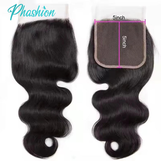 Body Wave Human Hair Lace Closure for Natural Styling