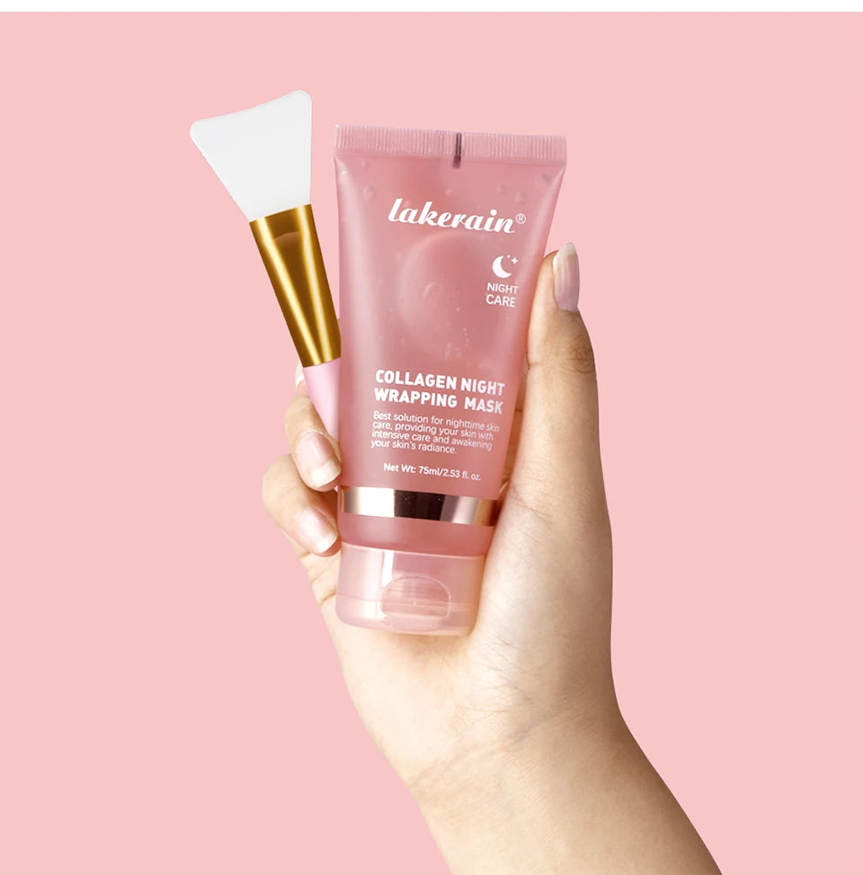 Collagen Overnight Wrapping Peel-Off Mask for Firming and Hydration