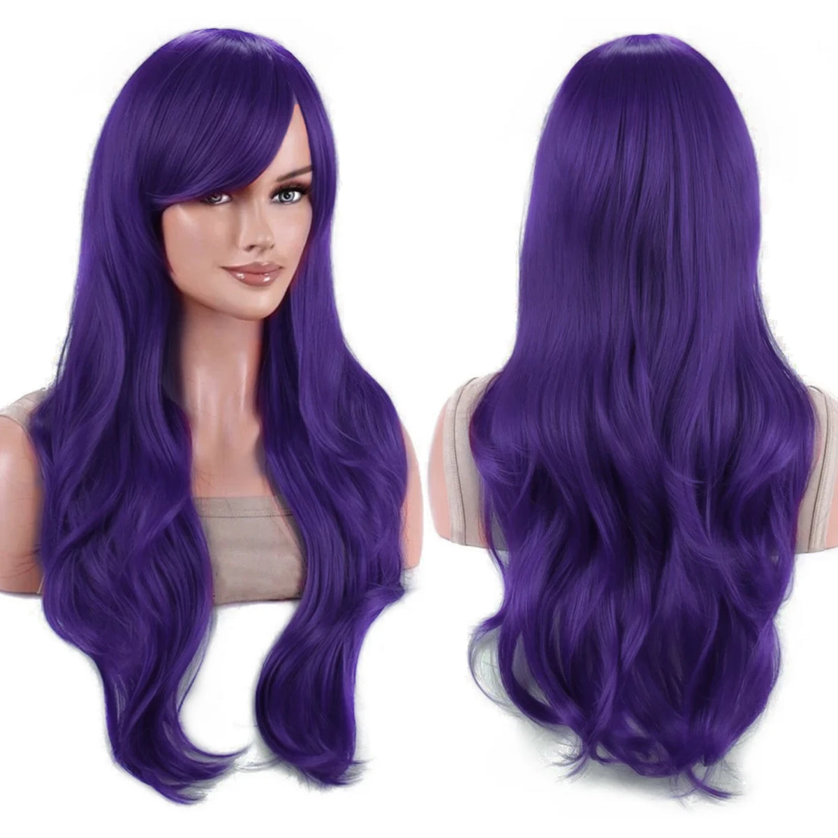 Long Wavy Teal Green Cosplay Wig for Anime Costumes